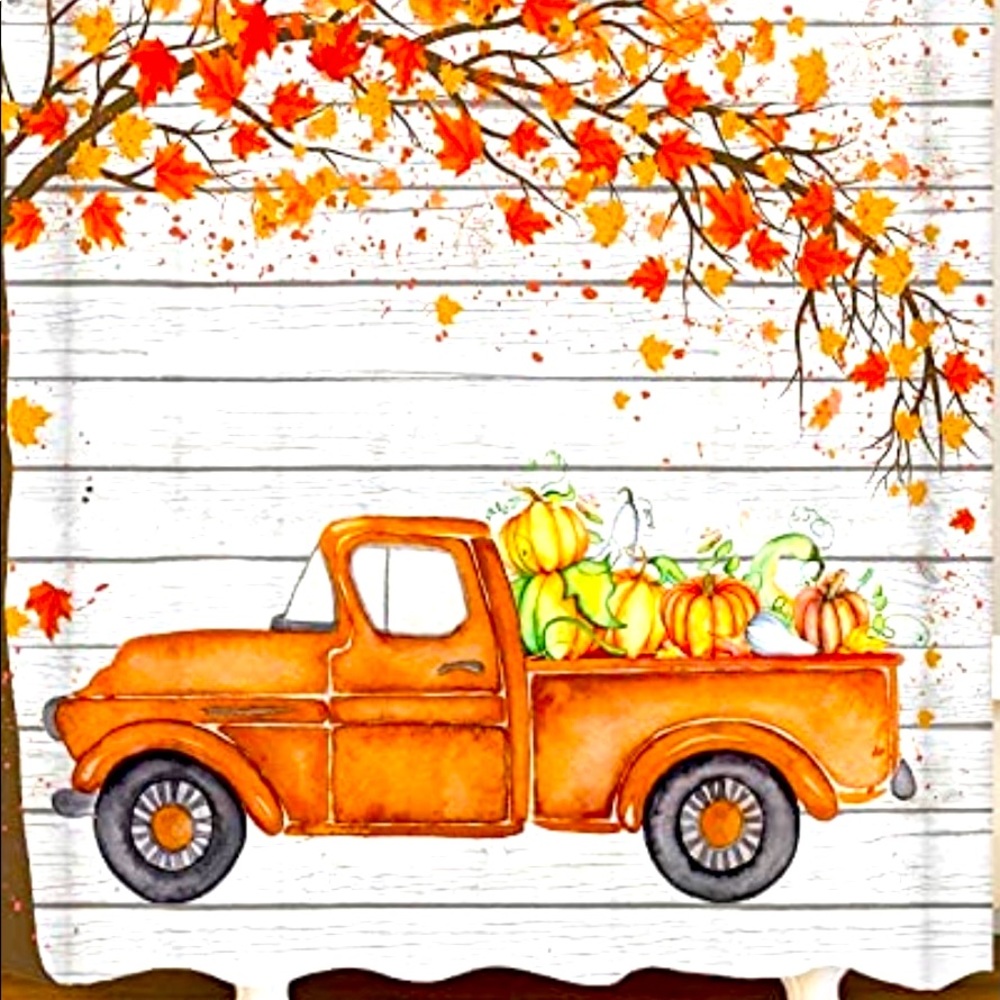 Fall Shower Curtain